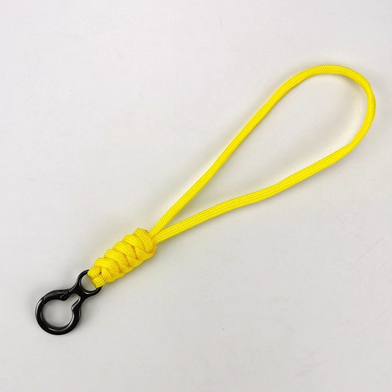 Key Chain 8-character Buckle Hand-woven Umbrella Rope Wrist Lanyard Racket Buckle Anti-loss Rope Car Household Tools Anti-loss