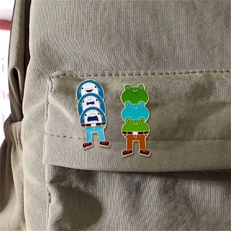 Cartoon Style Cute Animal Alloy Stoving Varnish Plating Unisex Brooches