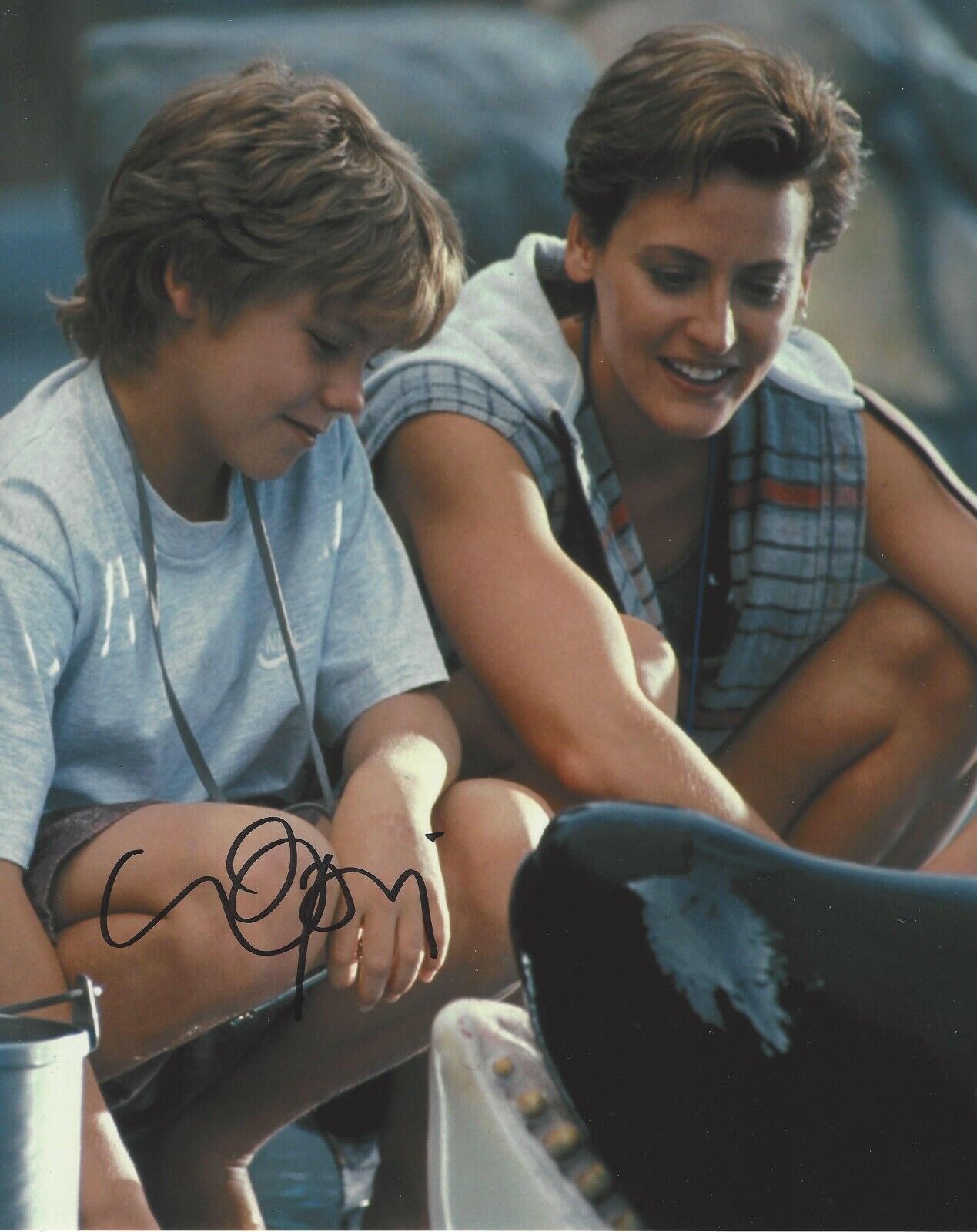 LORI PETTY SIGNED AUTHENTIC ' WILLY' 8x10 Photo Poster painting w/COA 2 POINT BREAK ACTRESS