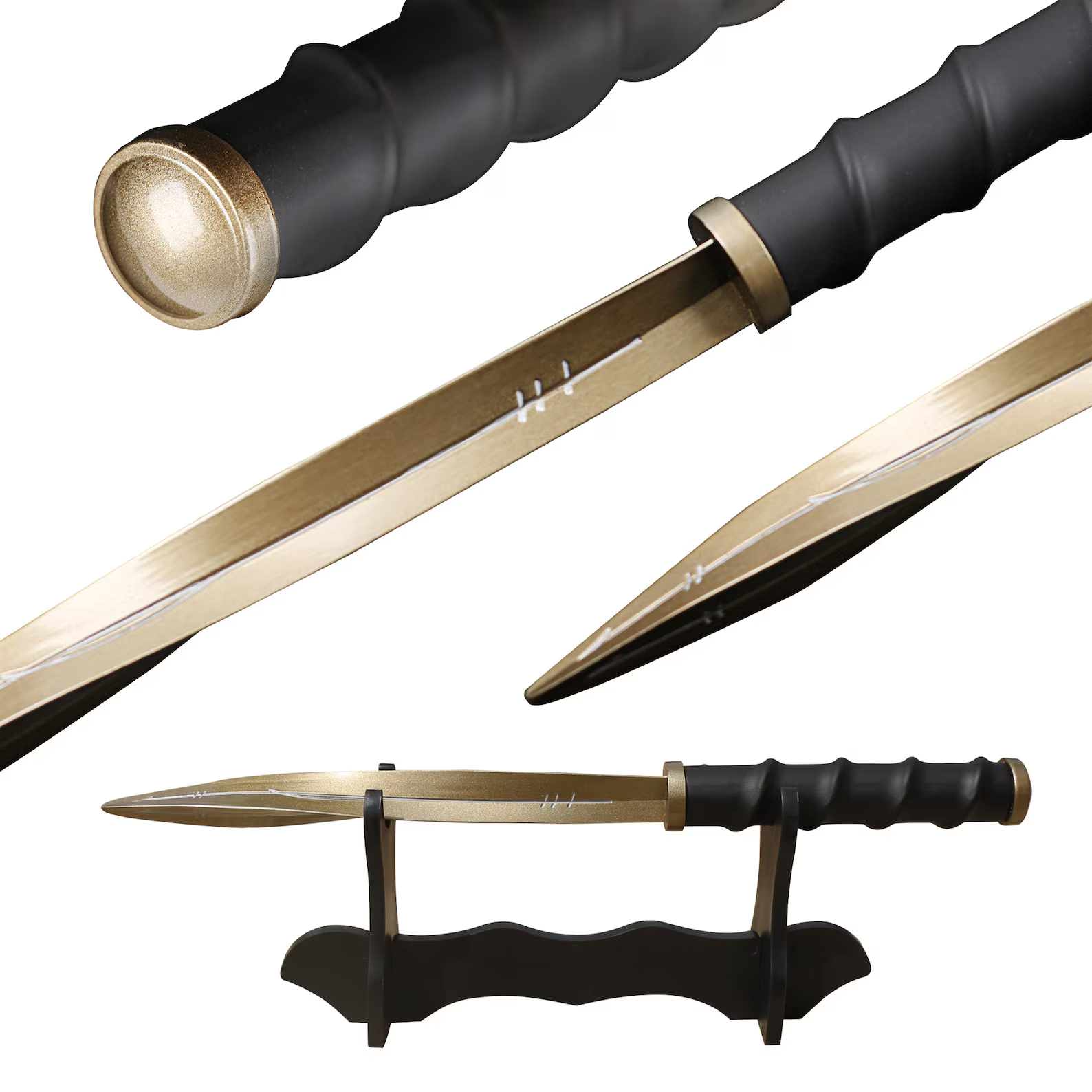 Archangel Blade with Stand - Supernatural, Golden, Cosplay - MyHiddenBlade