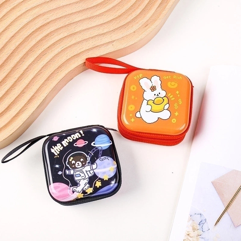 Girl’S Cartoon PVC Zipper Coin Purses