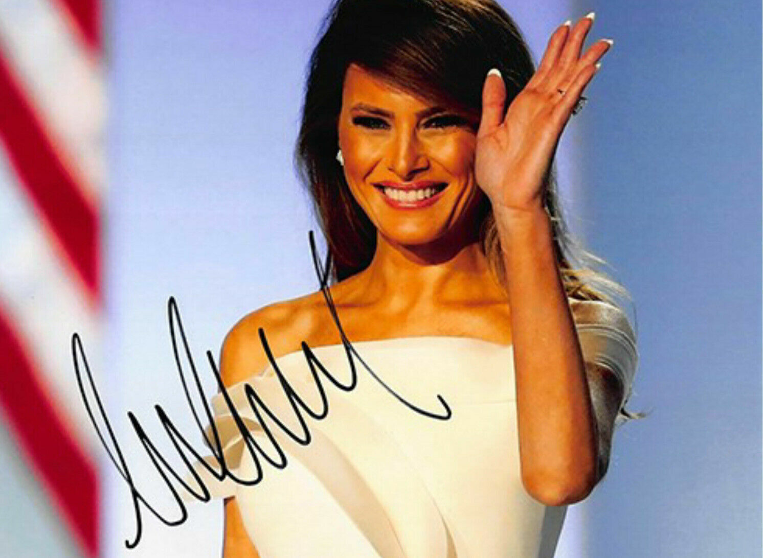 Melania Trump Autographed Signed 8x10 Photo Poster painting REPRINT