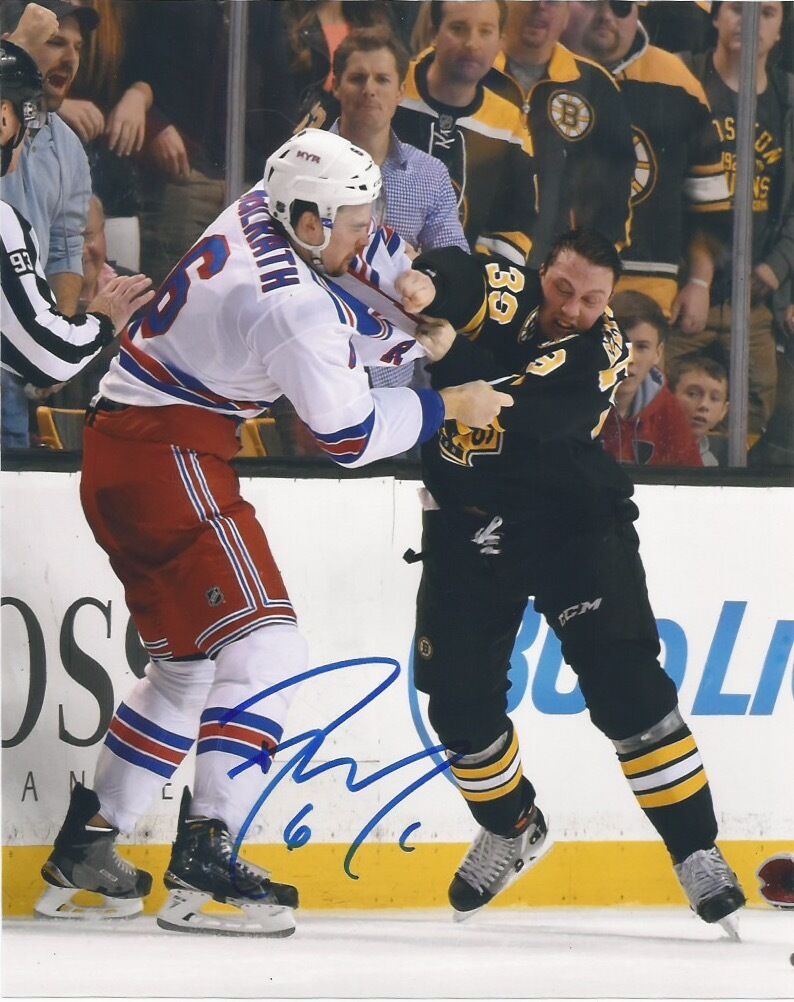 New York Rangers Dylan McIlrath Autographed Signed 8x10 NHL Photo Poster painting COA F