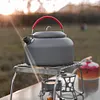 1.4L Outdoor Water Kettle Teapot Coffee Pot for Picnic Camping Hiking Travel