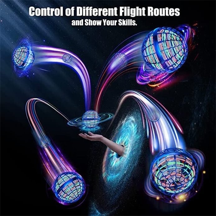 Generositym Fly Orb Pro Flying Spinner Mini Drone Flying
