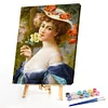 Painting By Numbers - DIY Noblewoman(40*50cm)