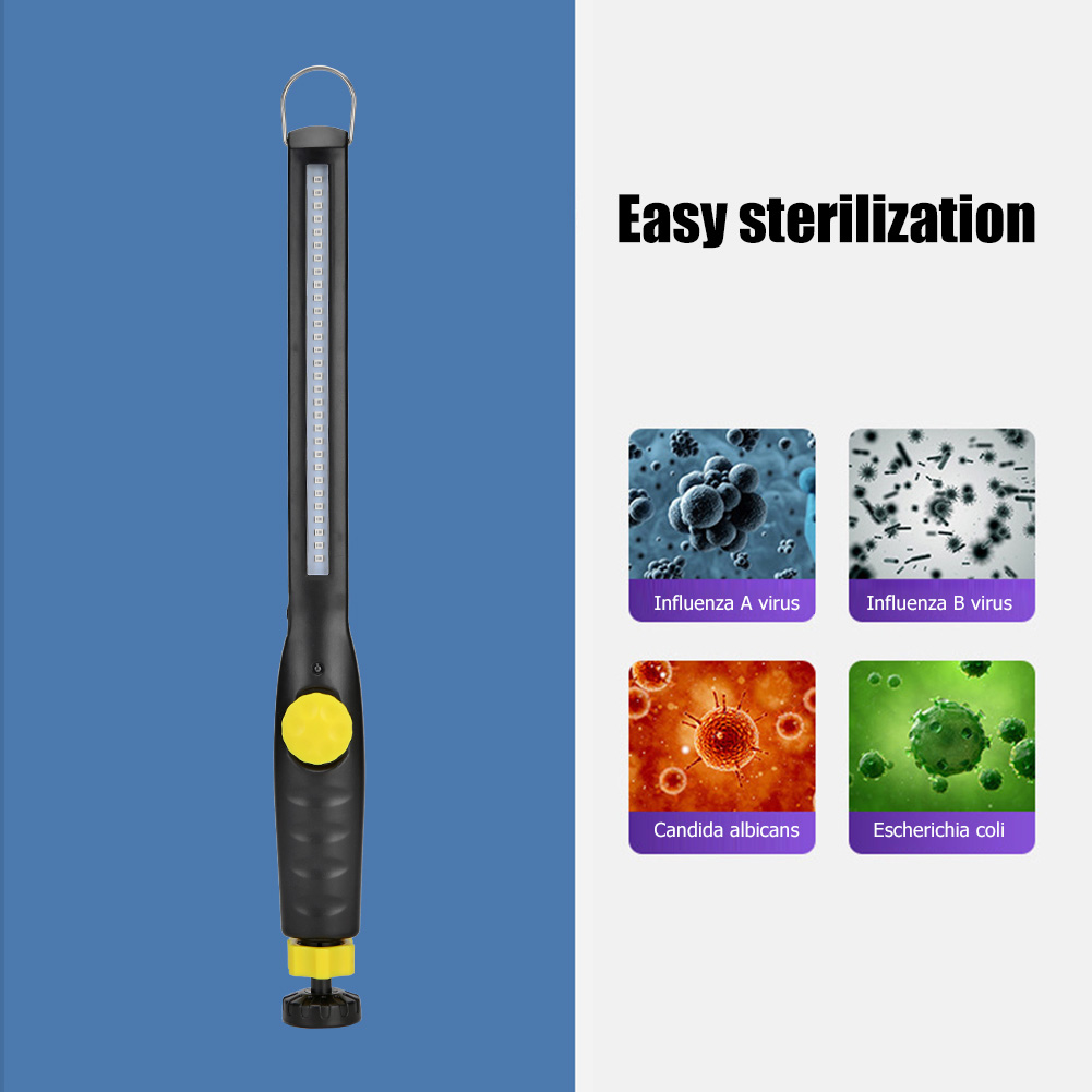 30 LED UV Sterilizer Lamp Rechargeable Home Disinfection Light (Yellow) от Cesdeals WW