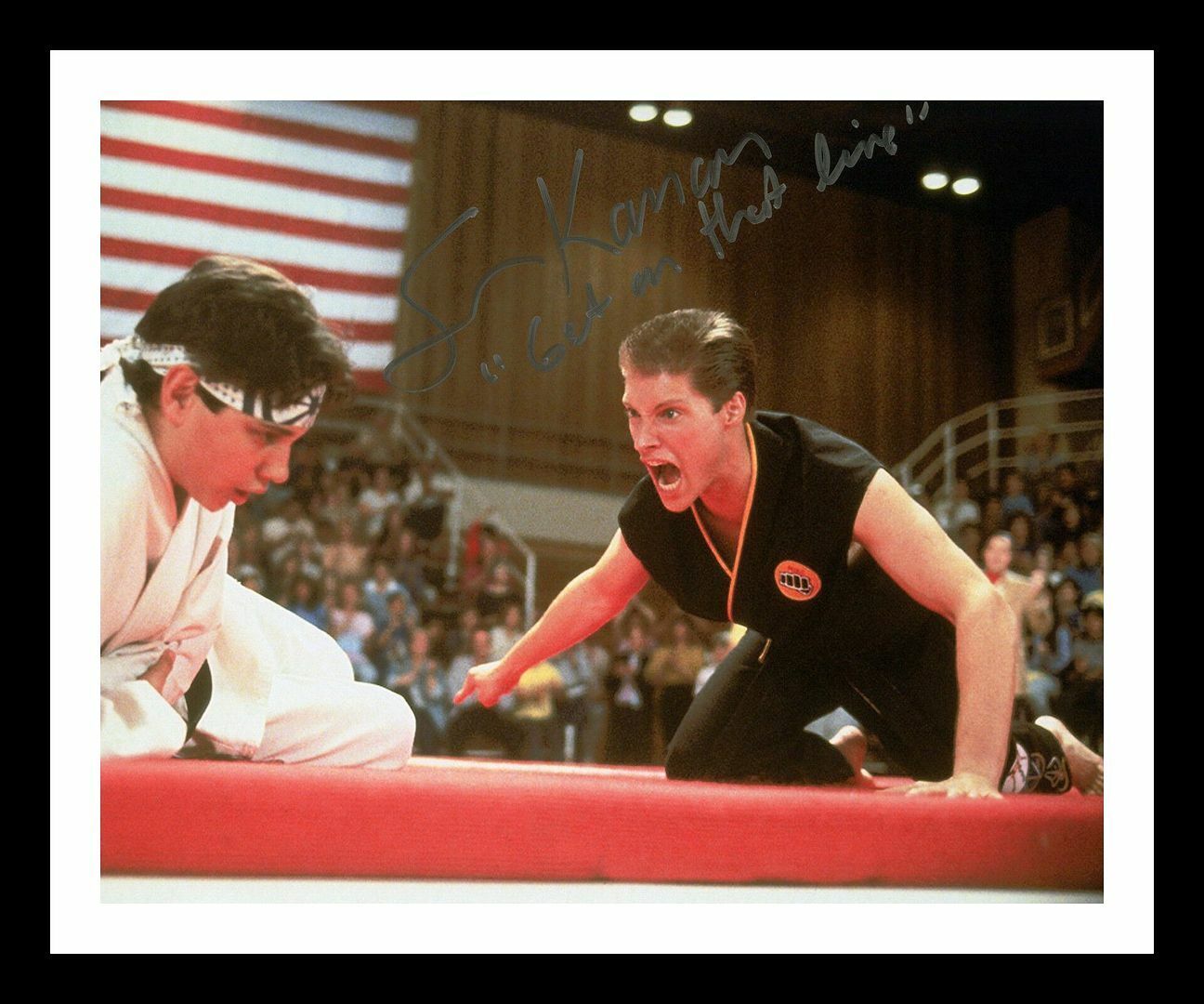 Sean Kanan - The Karate Kid III Autographed Signed & Framed Photo Poster painting