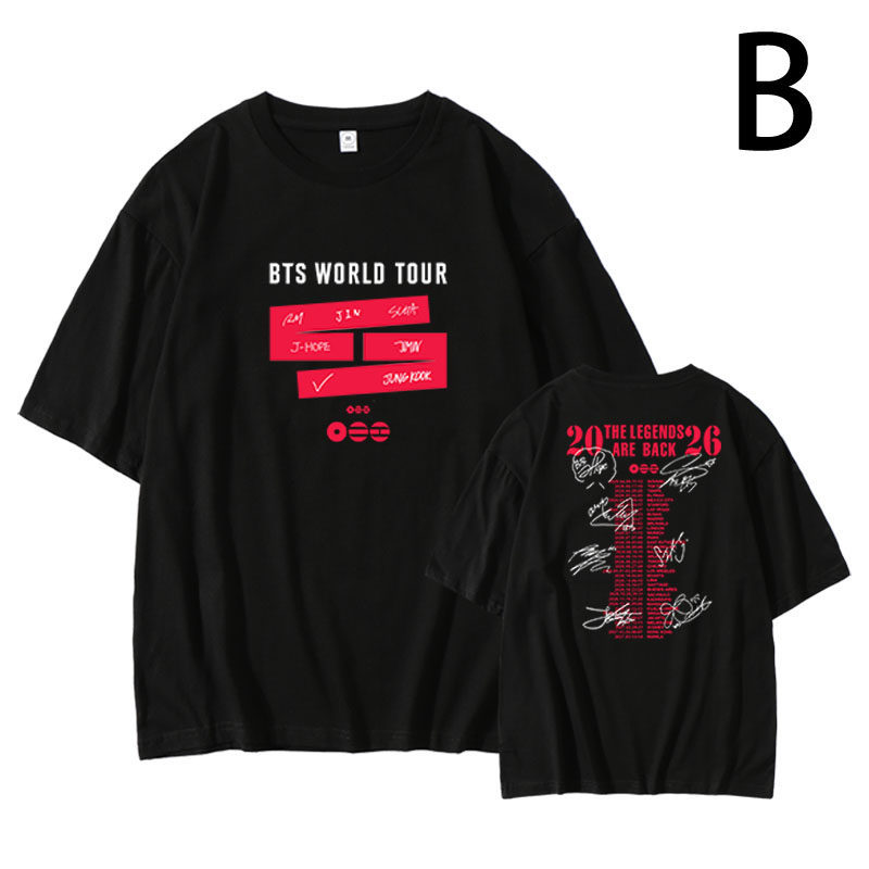 BTS Arirang Tour Concert T-Shirt | Official Member & OT7 Edition 💜