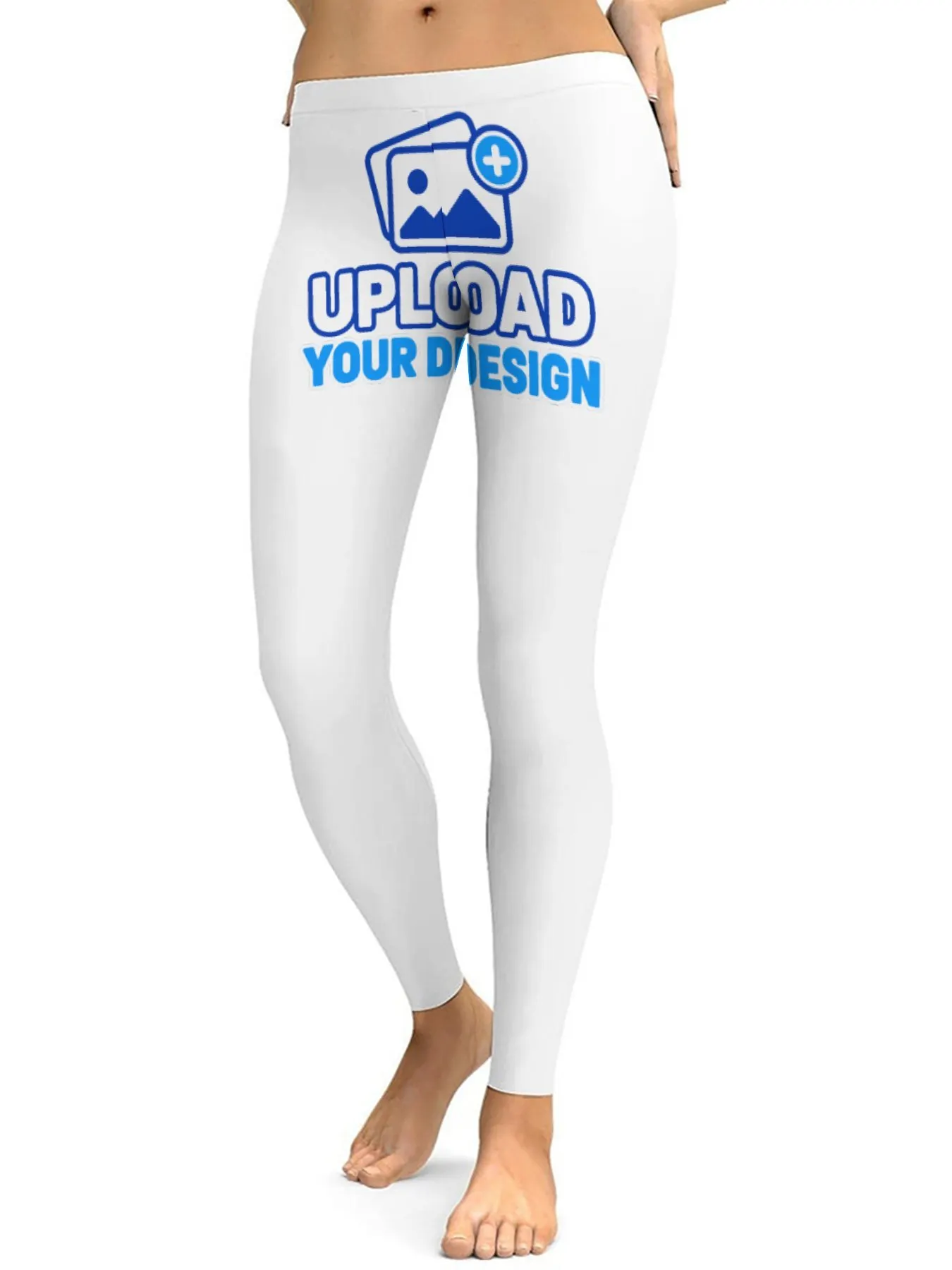 Four-Way Stretch High-Waist Yoga Leggings &ndash; personalized print product image