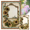 (Multi-Style) Vintage Poster - 11CT Stamped Cross Stitch 40*60cm/15.75*23.62in