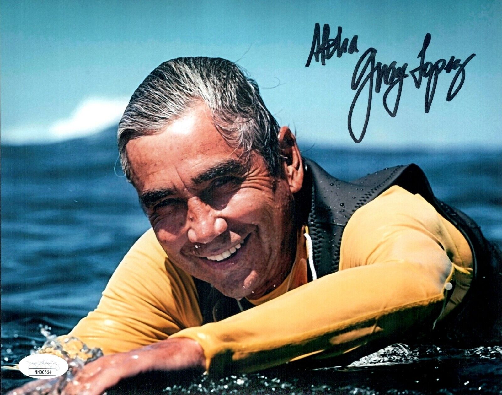 GERRY LOPEZ Signed MR. PIPELINE Surfing Legend 8x10 Photo Poster painting Autograph JSA COA Cert