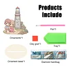 Diamond Painting Wooden Doll Desktop Ornament Kit for Decoration