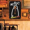 AC/DC - Panneaux en &eacute;tain m&eacute;tallique(20*30cm/30*40cm) - Musique