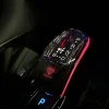 适用于丰田Sienta10系仿水晶排挡头玻璃档把头排挡头套带氛围灯光1套装
