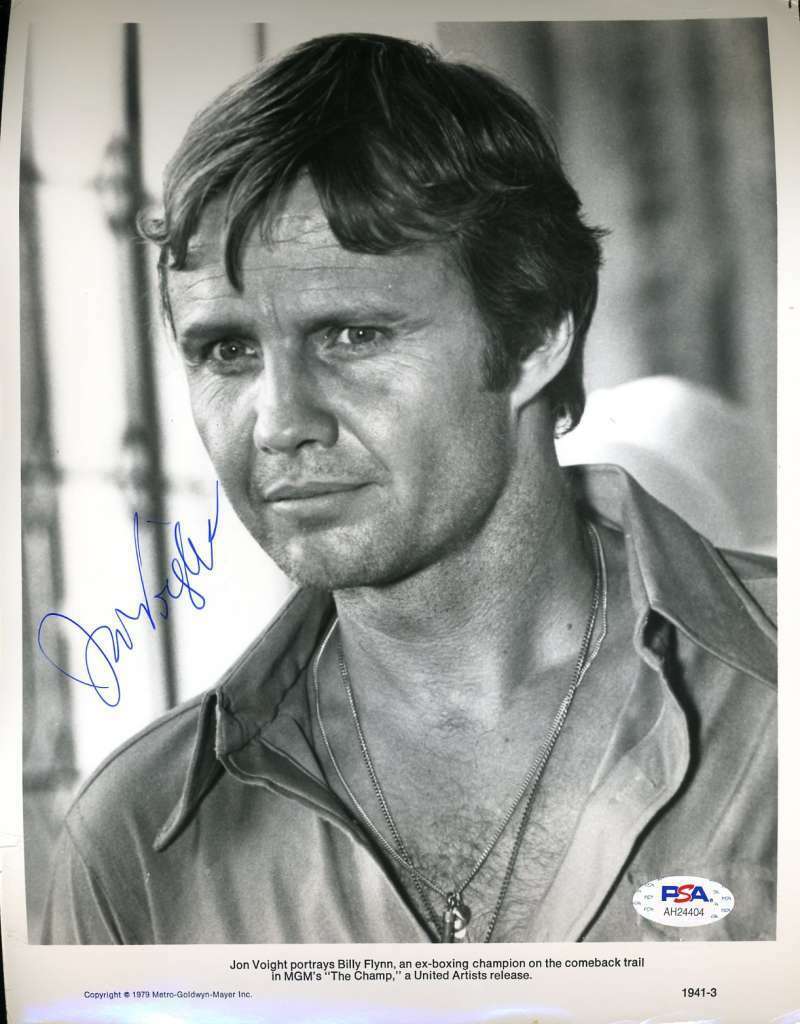 Jon Voight Psa Dna Coa Signed 8x10 The Champ Photo Poster painting Autograph