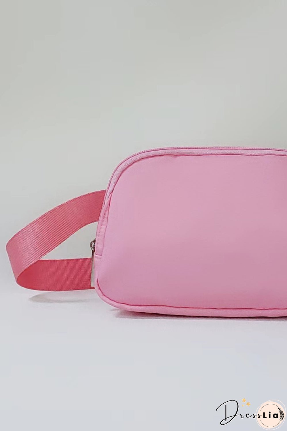 Buckle Zip Closure Fanny Pack