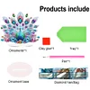 DIY Peacock Acrylic Special Shaped Diamond Painting Desktop Ornament