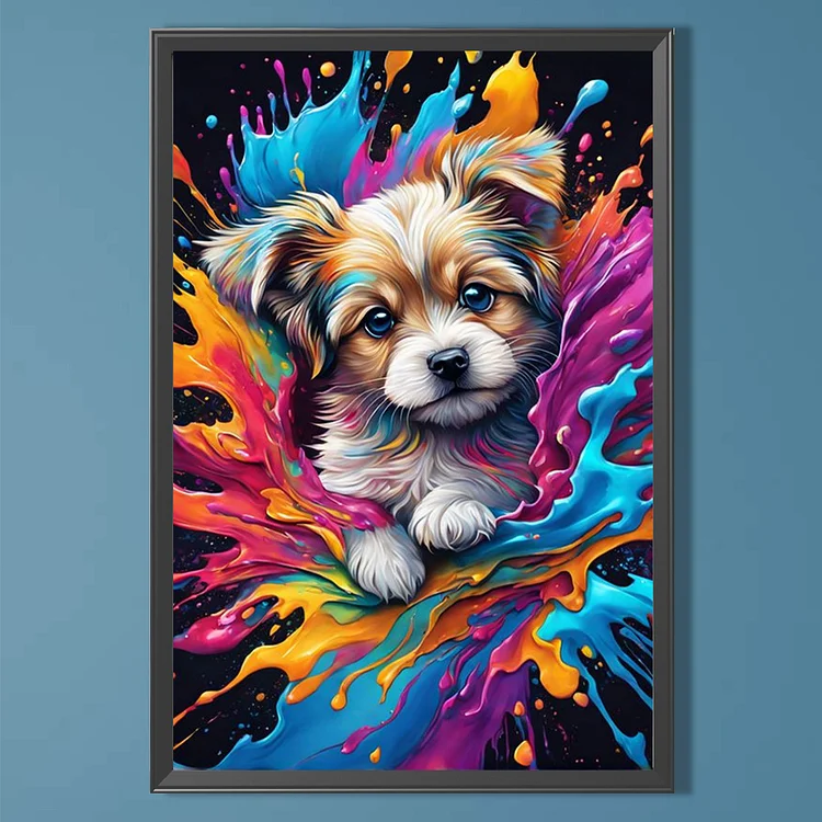 DIY Diamond Painting Kit Shih Tzu Dog Full Square Drill Diamond