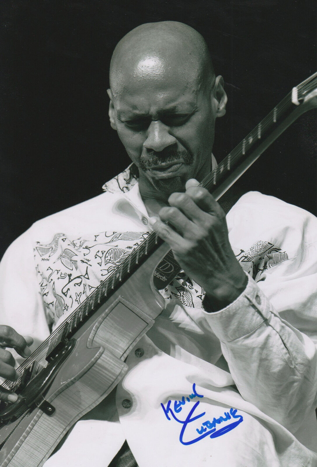 Kevin Eubanks Jazz signed 8x12 inch Photo Poster painting autograph