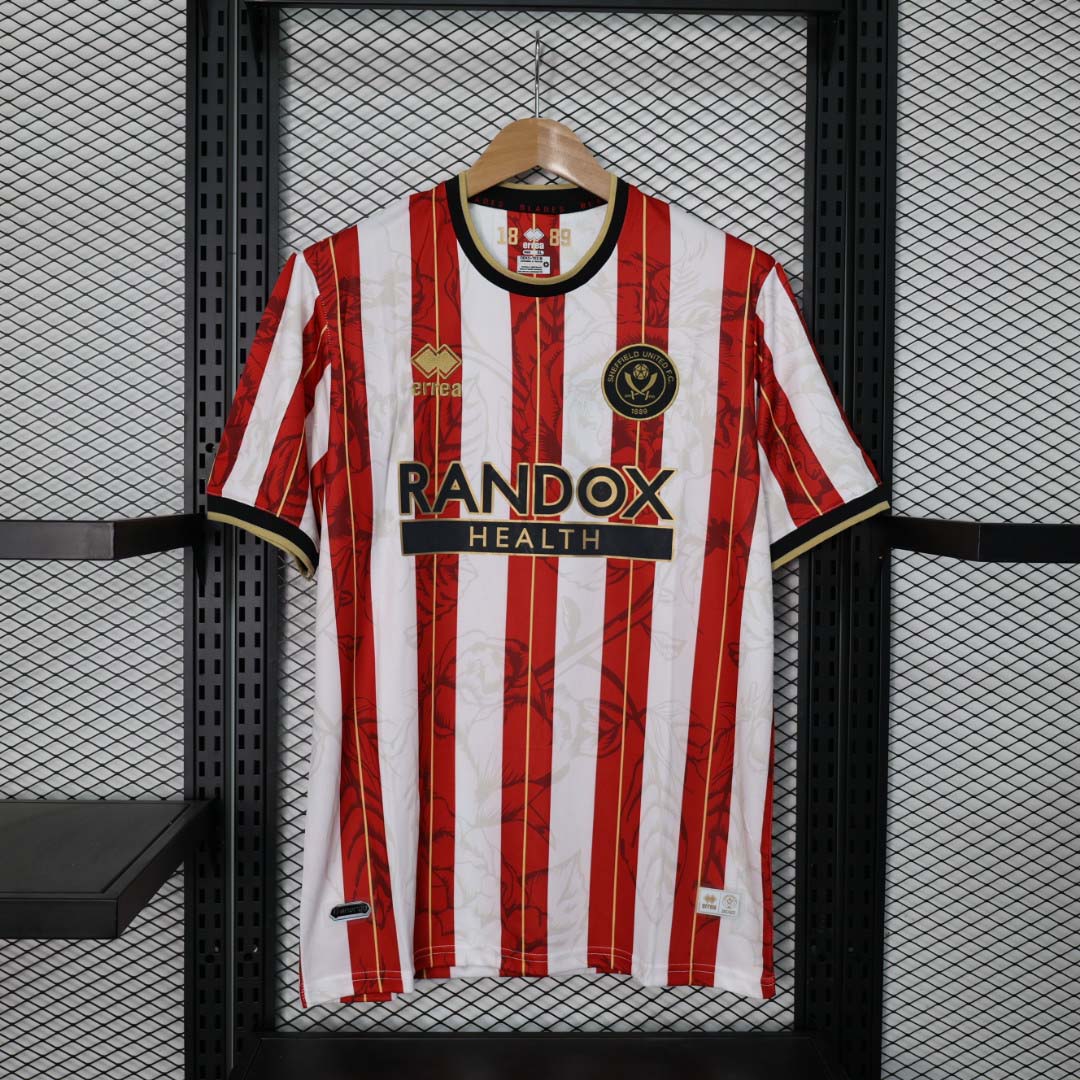2023-2024 Sheffield United Home Football Shirt 1:1 Thai Quality