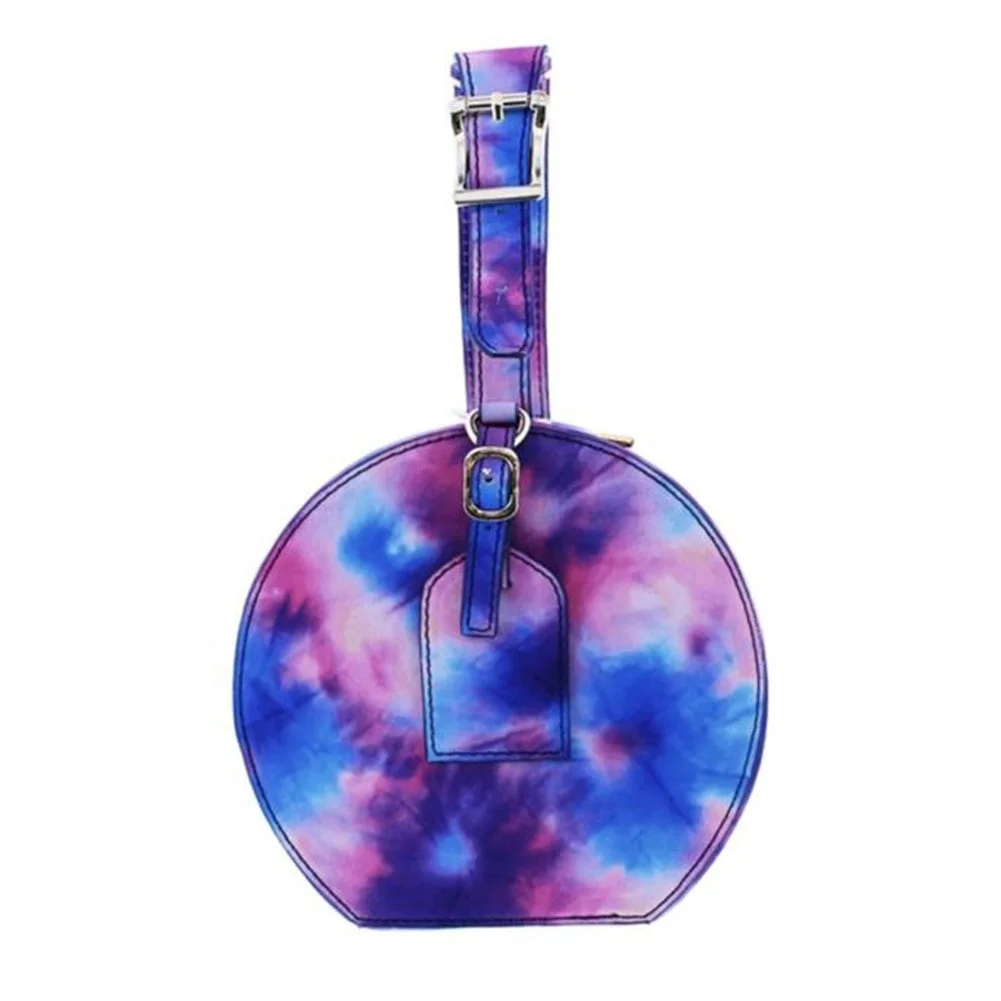 2020 For Dropship INS Hot Leisure Party Purse Snake Multi Colors Handbags Female Ladies Tie-Dye Bags Women Casual Round Bag