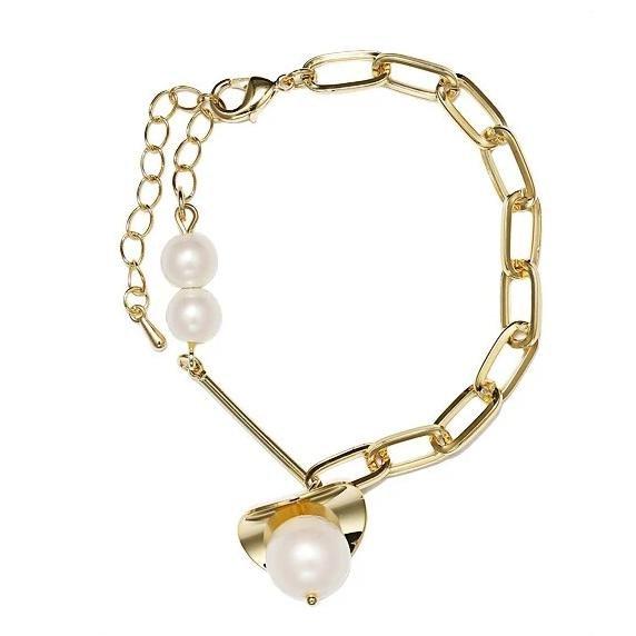 Trendy Copper Plated 14 K Brand Statement Bracelet | Oxredo Shop Ramadan Sale