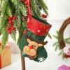 Christmas gift bag candy bag Santa Claus socks decoration Christmas tree pendant