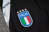 Joyfball 2024/2025 Italy Half-Pull Training Suit Black Soccer Shirt