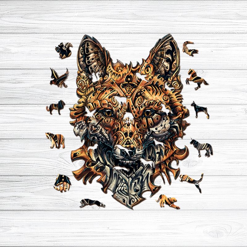 Ericpuzzle™ Ericpuzzle™ Wild Fox Wooden Puzzle