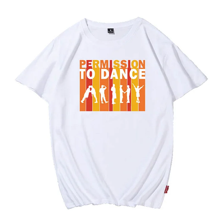 Permission To Dance ARMY Candy Color T-shirt