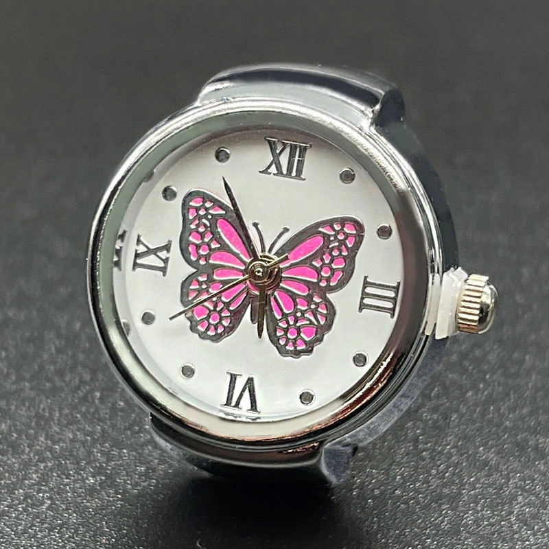 Sweet Butterfly Quartz Watch Rings Women’s Watches