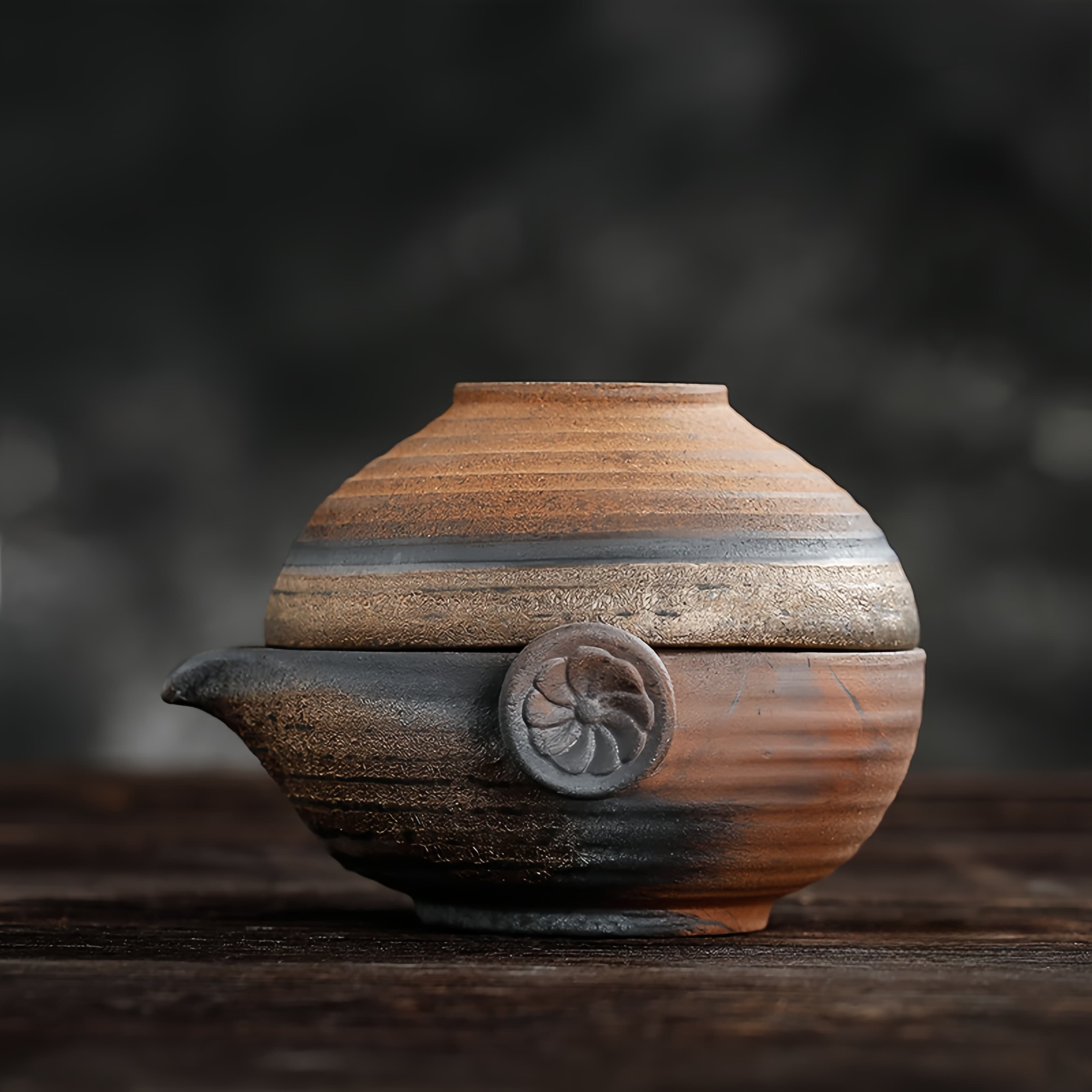 FromTea "Bizen Yaki" Handmade Japanese Tea Set 德化县康利陶瓷有限公司_Fromtea&reg; Official Store