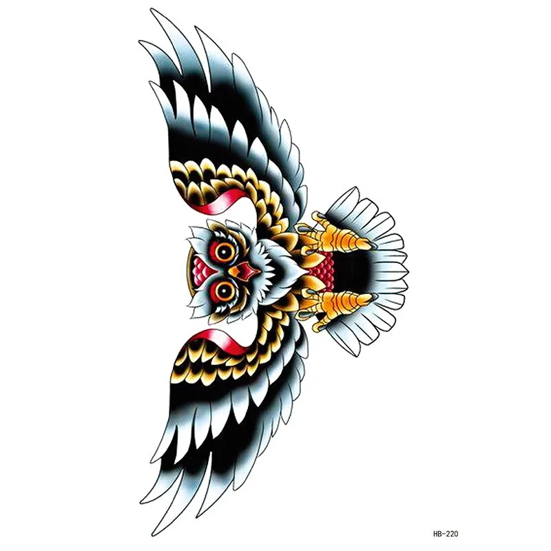 Sdrawing Forest Tattoo Sticker for Men Tiger Wolf Tattoo Death Skull Temporari Tattoo Skeleton Naked Girls Fake Tatoo for Women