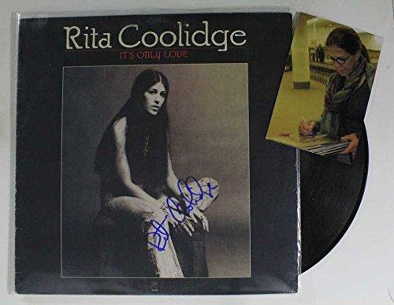 Rita Coolidge Signed Autographed It's Only Love