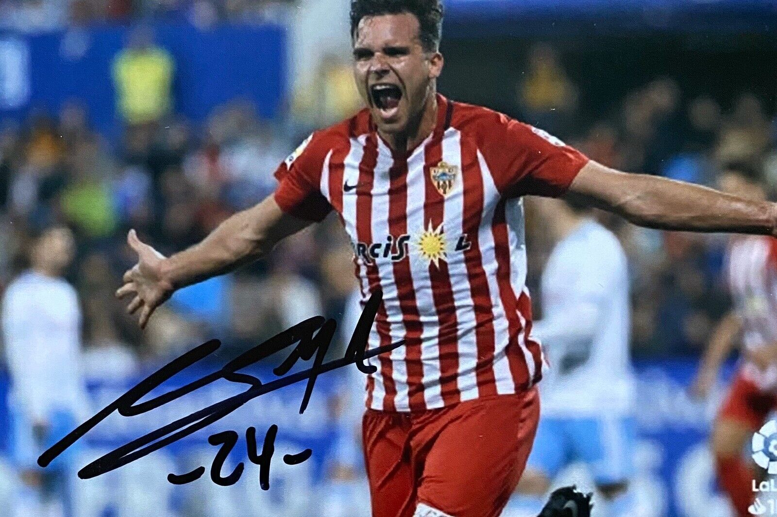 Alvaro Gimenez Genuine Hand Signed 6X4 Photo Poster painting - UD Almeria