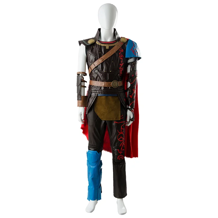 Thor 3 Ragnarok Thor Odinson Outfit Whole Set Cosplay Costume Halloween Carnival Suit