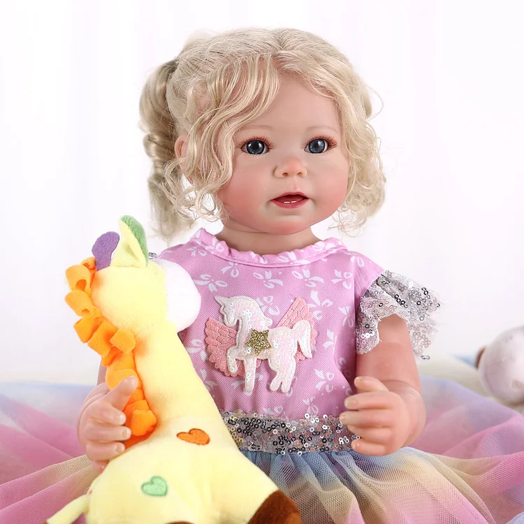 Babeside Stella 20'' Princess Baby Rainbow Girl