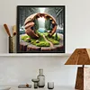 For&ecirc;t de noyer-drill rond peinture diamant-40*40cm