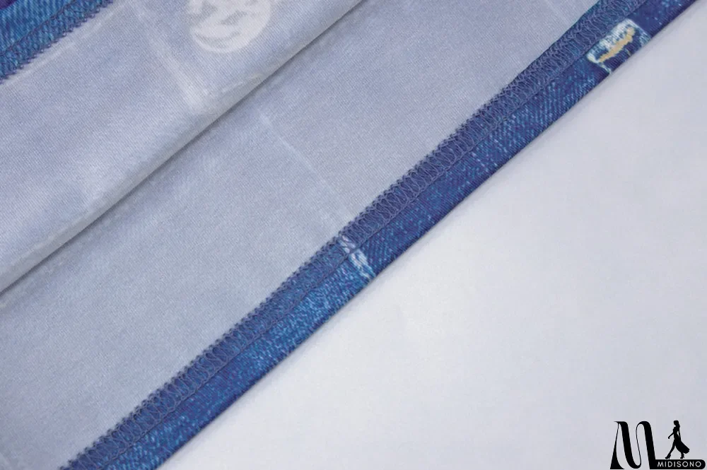 MidiSono - Women's Spring Fashion Print Style Slim Low Back Strapless Bodycon Dress