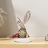 >SALE<2D Flat Indian Eagle DIY Diamond Painting Desktop Ornaments Kit for Home Decor