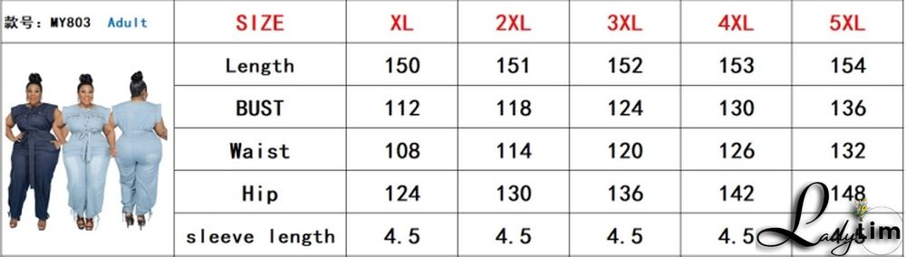 Summer Plus Size Sleeveless Denim Jumpsuit with Belt