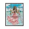 (Counted/Stamped) 14CT Sea Girl - Cross Stitch 27*34cm/10.63*13.39in(Brand)
