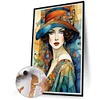 Vintage Girl-Paint by Numbers Acrylic Painting 40*60CM(HOT)