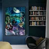 Pet Sematary Graveyard Cat Horror Movies-11CT Stamped Cross Stitch 40*60cm (Big Size)