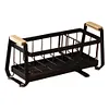 Sink Caddy Organizer & High Brush Holder Kitchen Bathroom Sponge Holder Basket