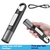 4Pcs XPE+COB LED Camping 300LM Flashlight Zoomable Bright Torch USB-C Lantern