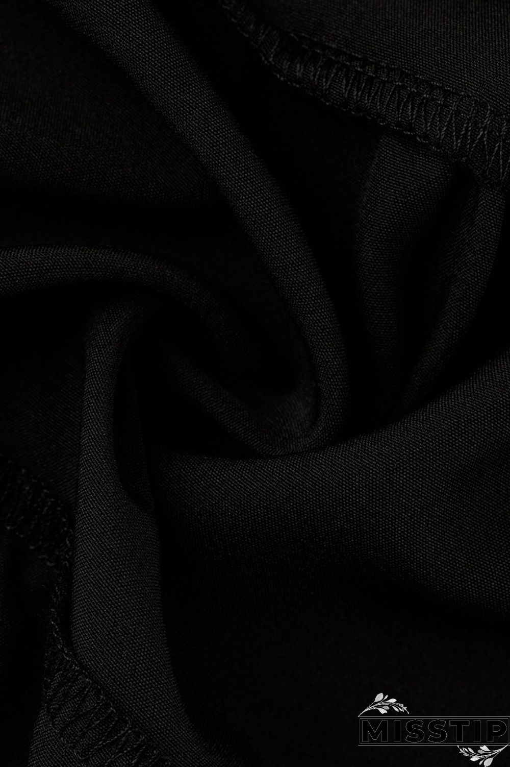 Black Casual Solid Patchwork Buckle Turndown Collar A Line Dresses