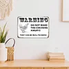 Warning Sign - Vintage Metal Signs(12*16Inch)