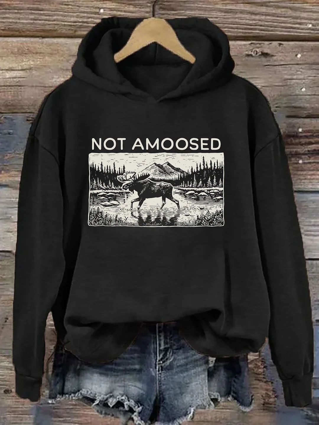 Not Amoosed Hoodie